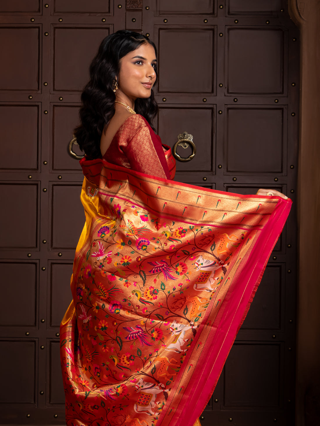 Banarasi Kora Silk Saree