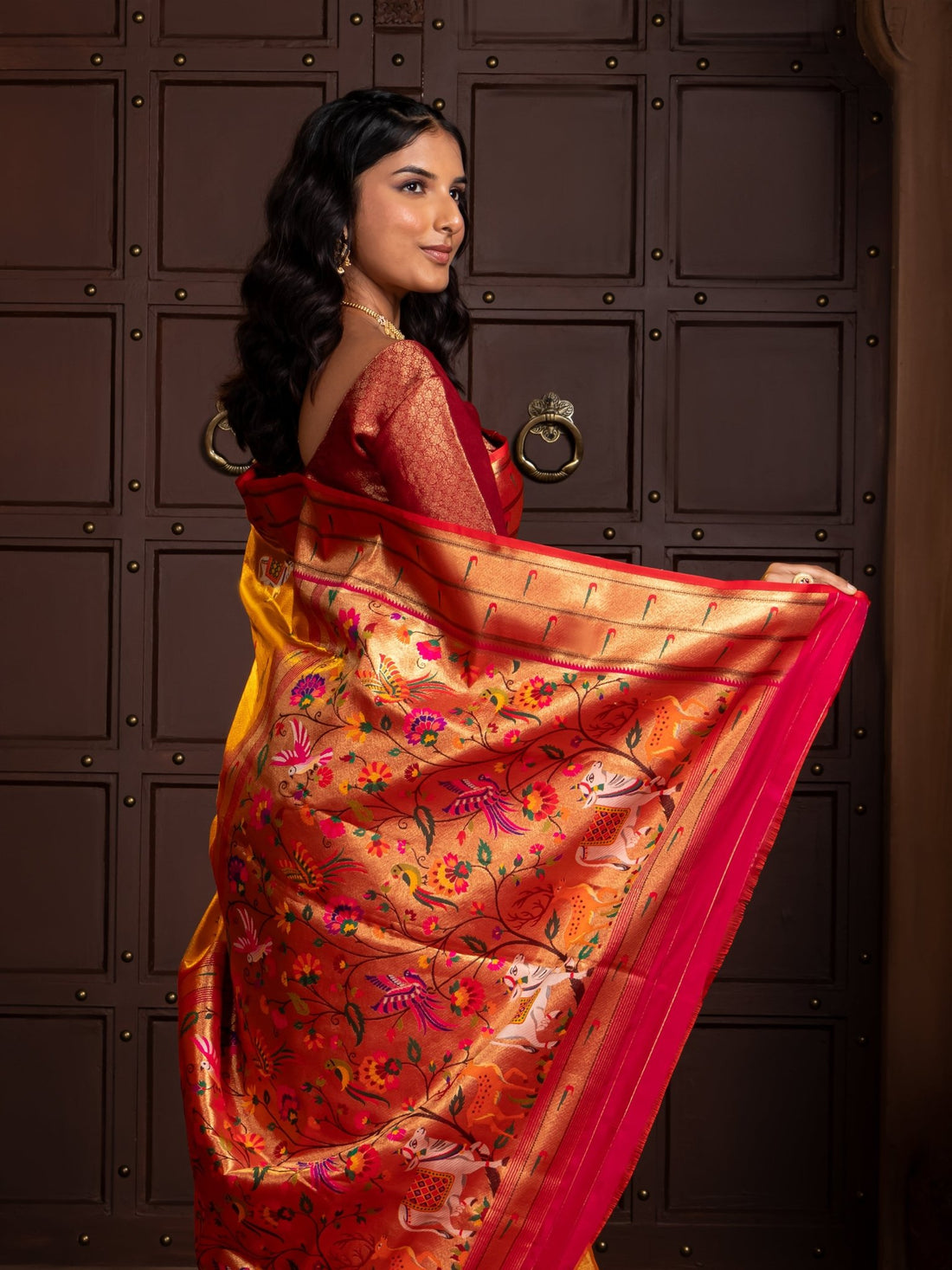 Banarasi Kora Silk Saree - Nirzara