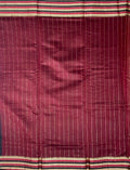 Black Pure Chanderi Cotton Silk Saree - Nirzara