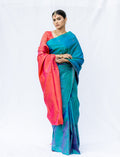 Blue Pure Soft Silk Saree - Nirzara