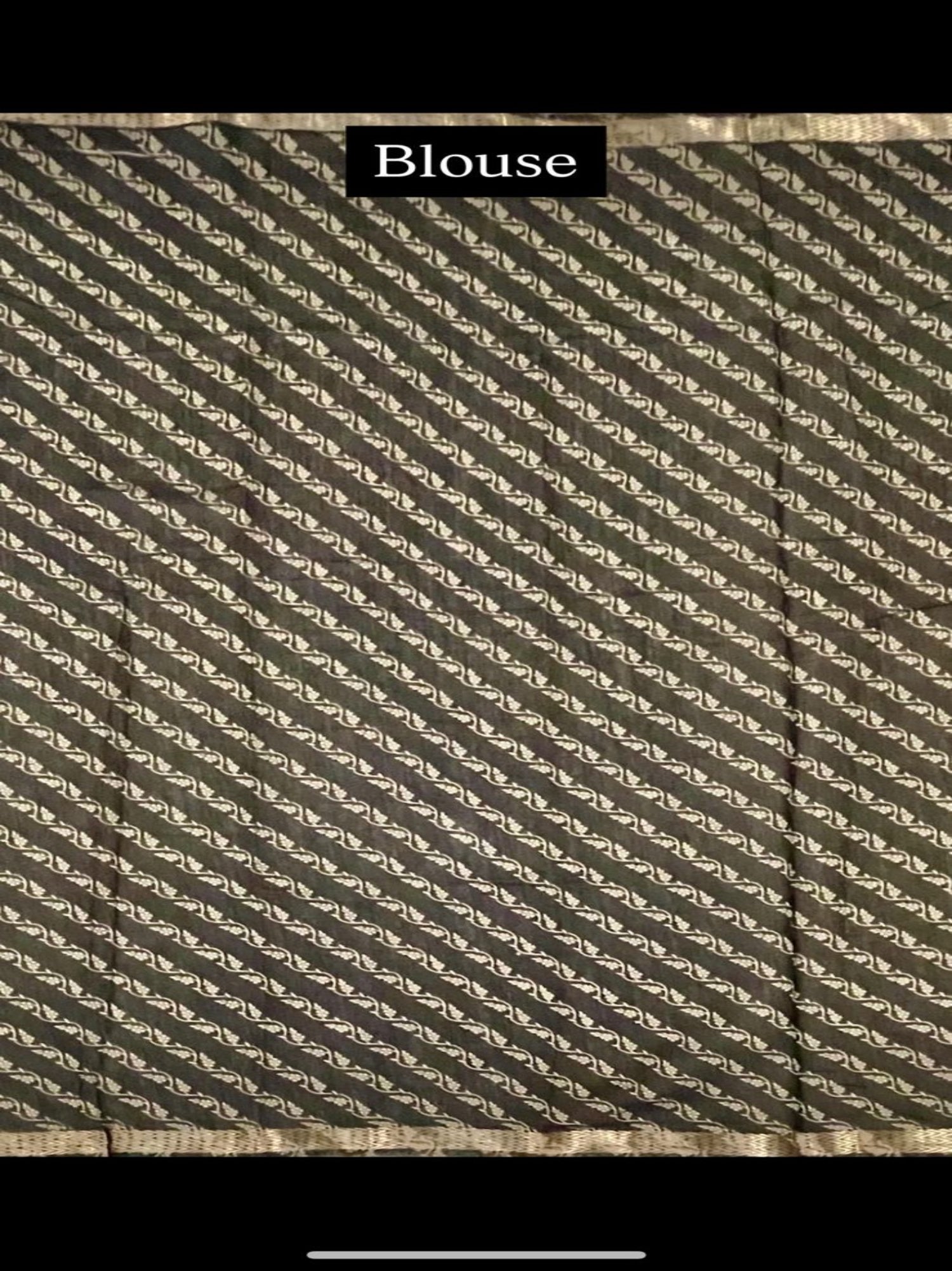Brown Mul Cotton Saree - Nirzara