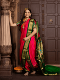 Pink Pure Paithani Saree - Nirzara