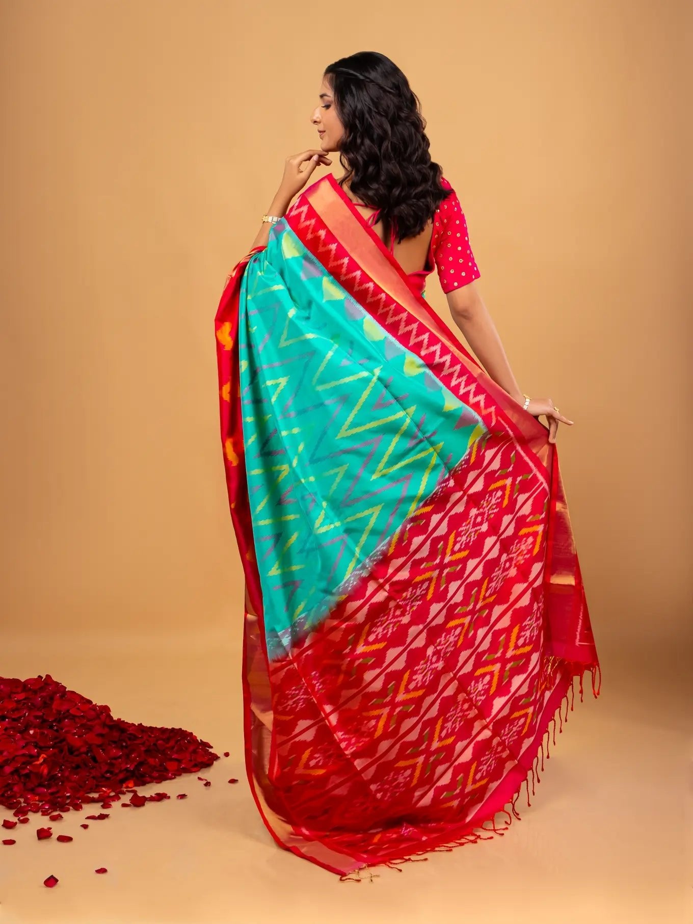 Pochampally Soft Silk Saree - Nirzara