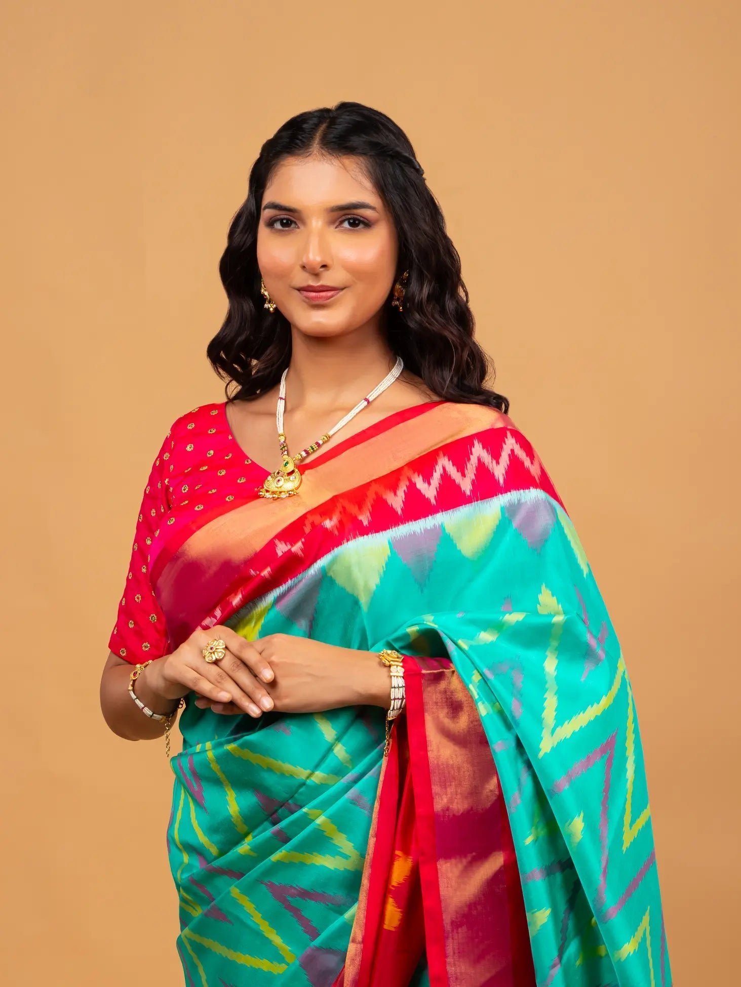 Pochampally Soft Silk Saree - Nirzara